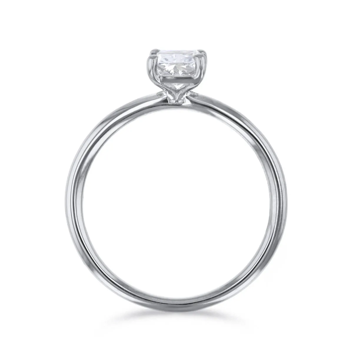 0-35ct Sofia Radiant Cut Diamond Solitaire Engagement Ring | Platinum