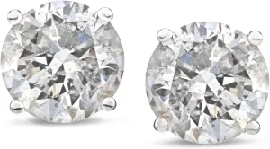 Amazon Essentials Certified 14k Gold Diamond with Screw Back and Post Stud Earrings (J-K Color, I1-I2 Clarity) (previously Amazon Collection)
