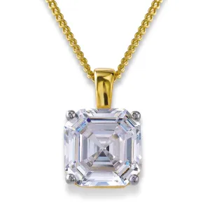 Asscher Cut Pendant