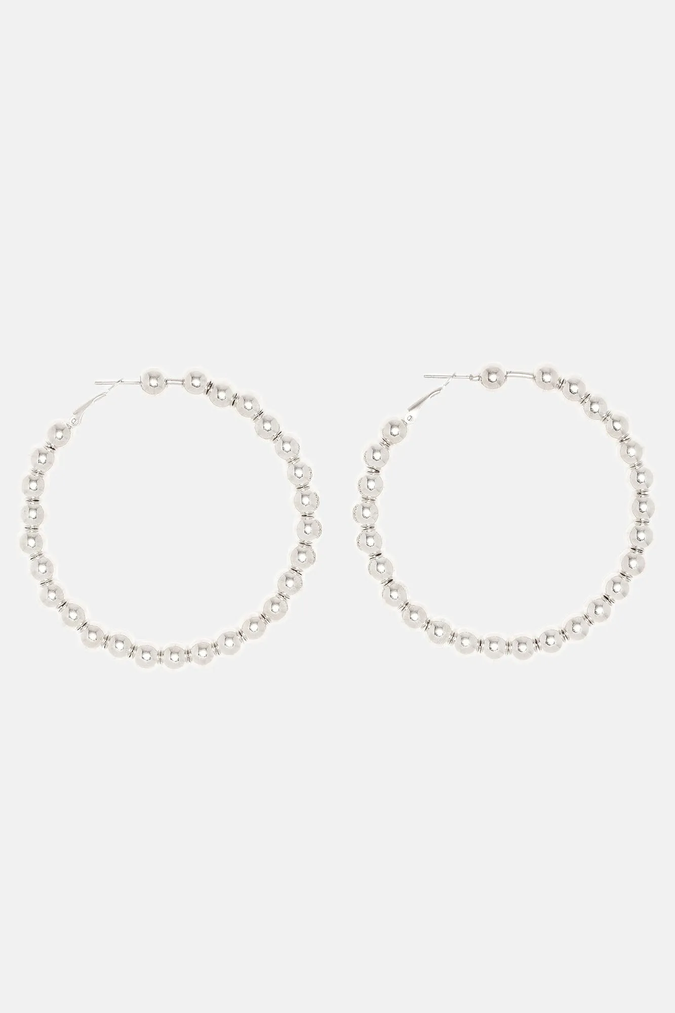 Balling On You Earrings - Silver