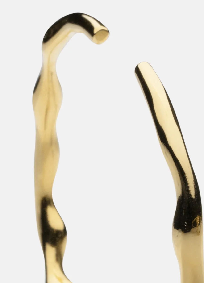 Bangle | Chunky Petit Cuff | Gold Plated