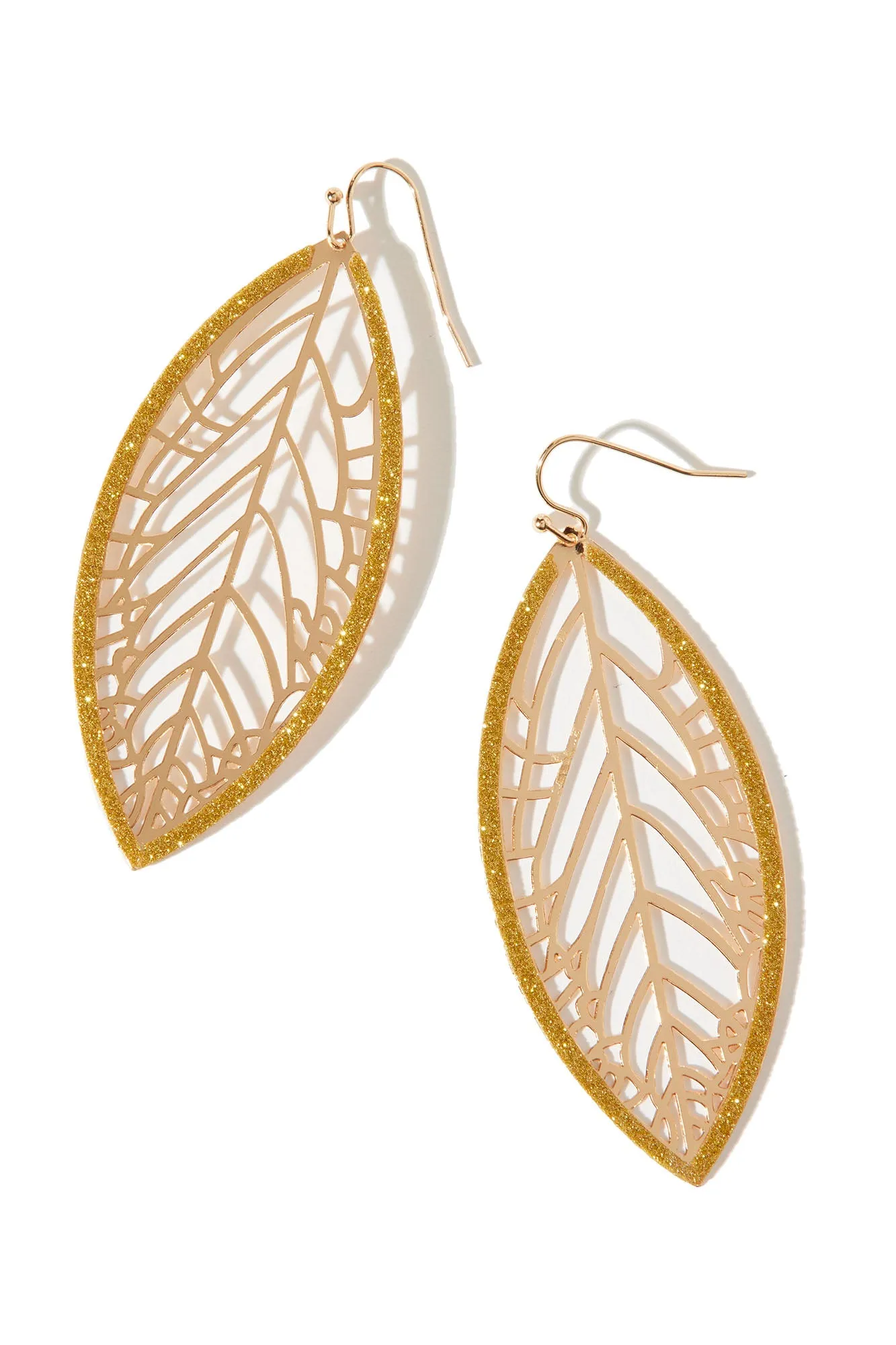 Beleaf Me Earrings - Gold