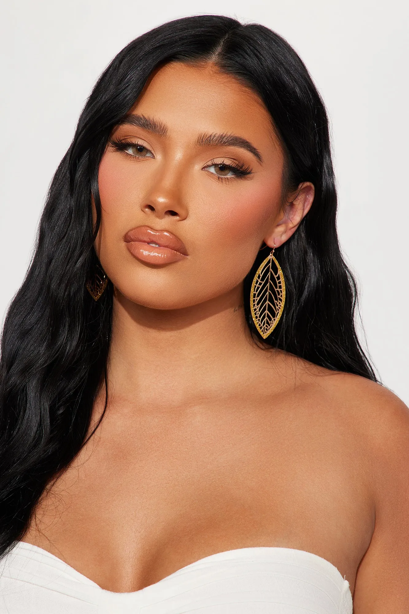 Beleaf Me Earrings - Gold