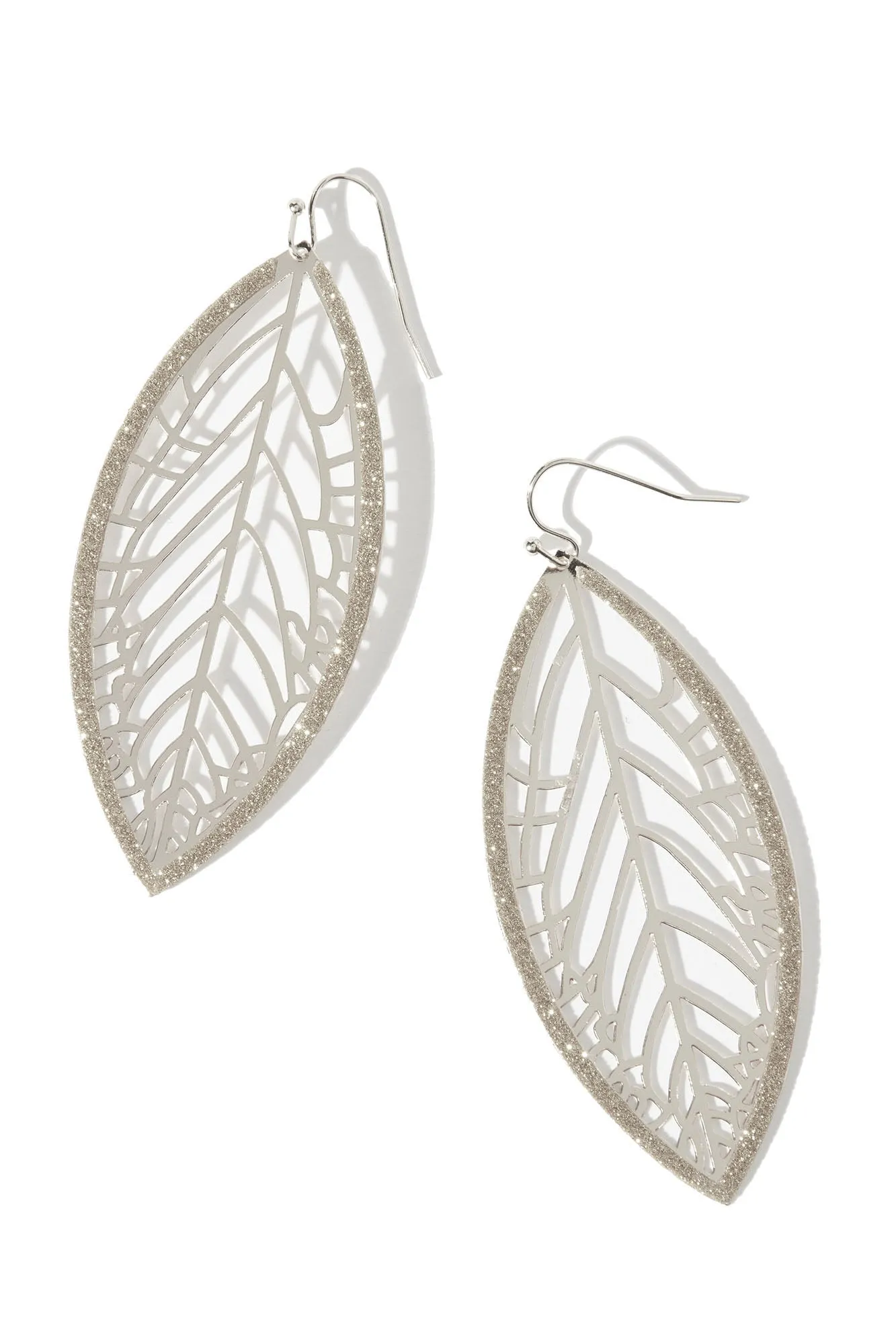 Beleaf Me Earrings - Silver