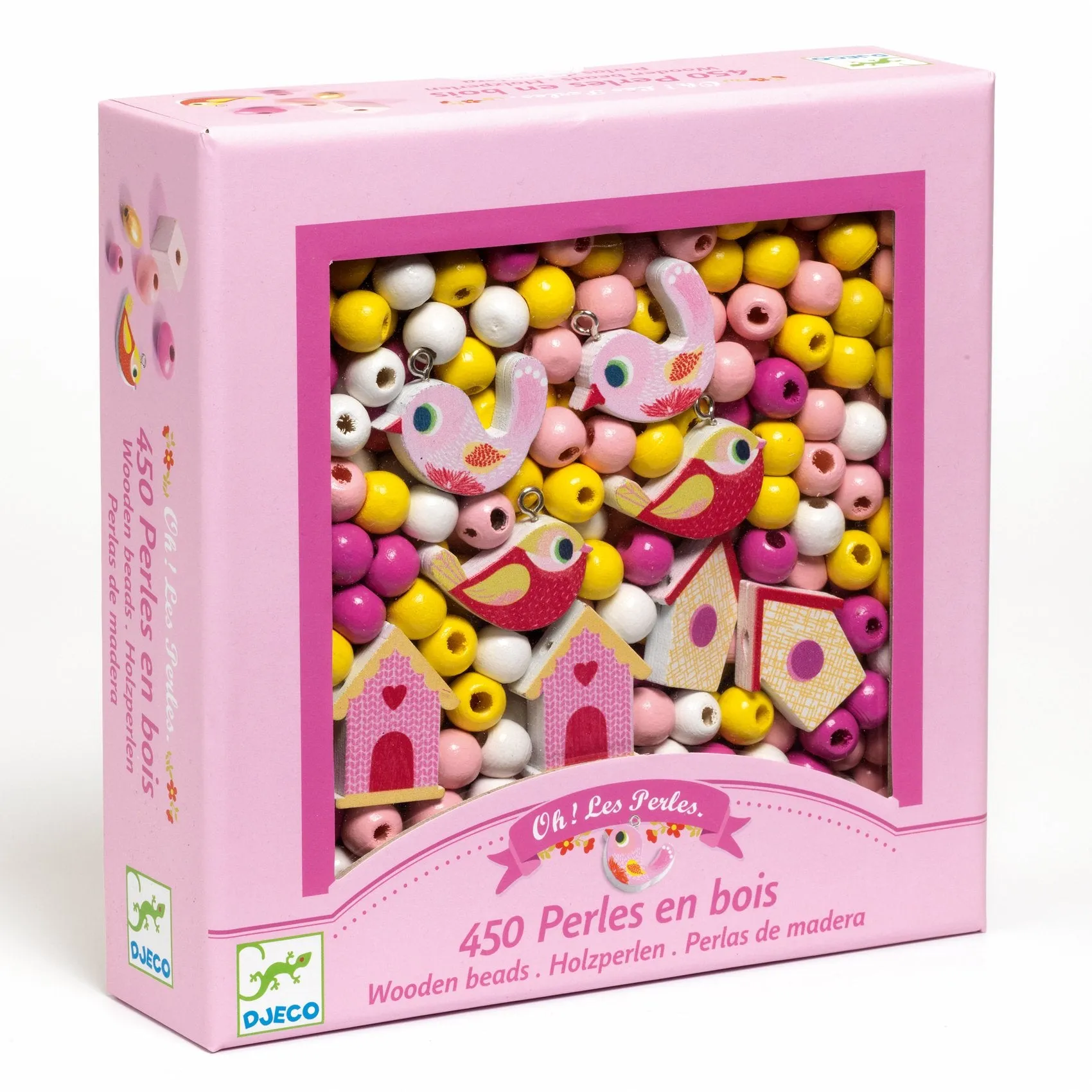 Birds Wooden Beads Set