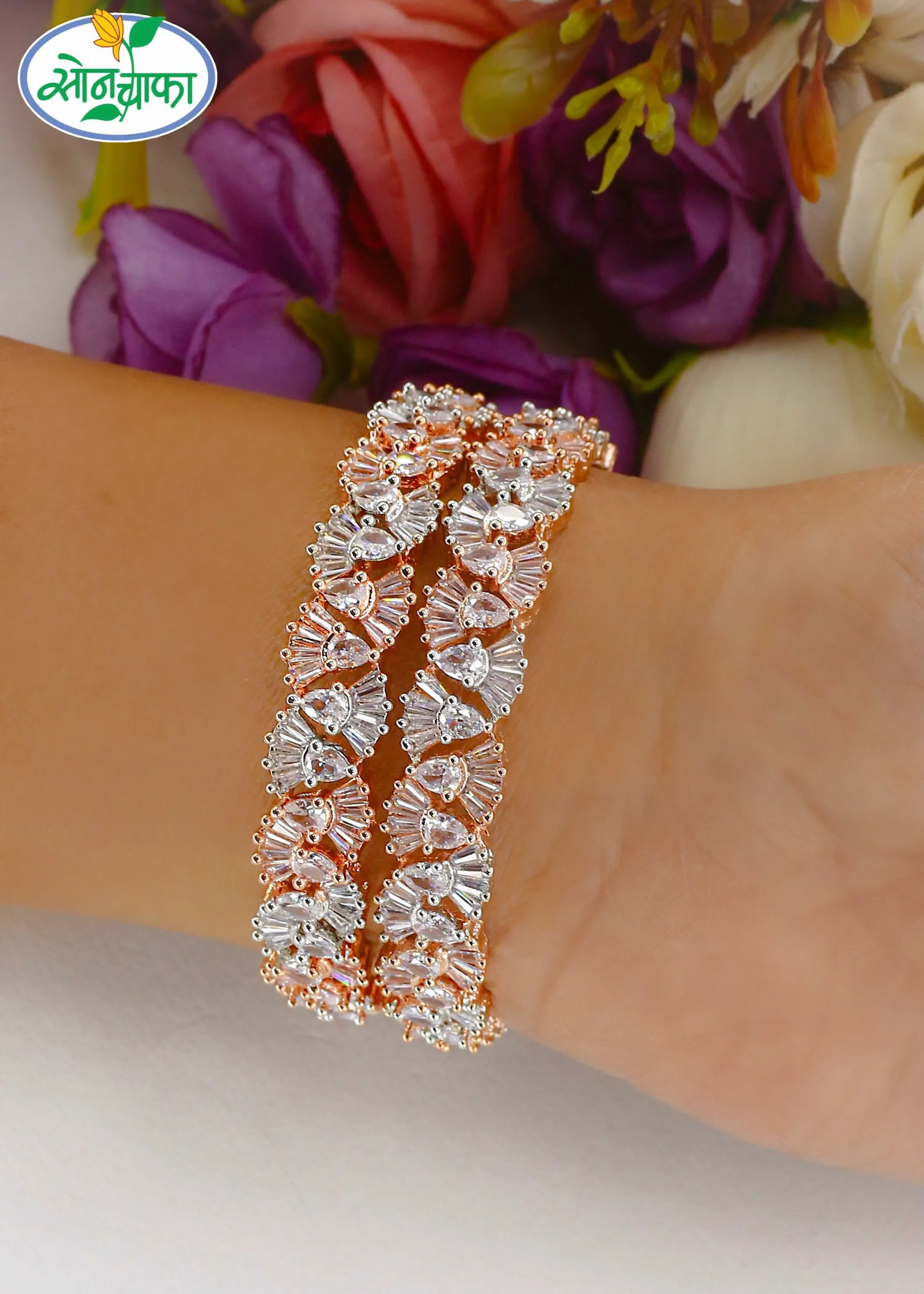 DELICATE DIAMOND BANGLES