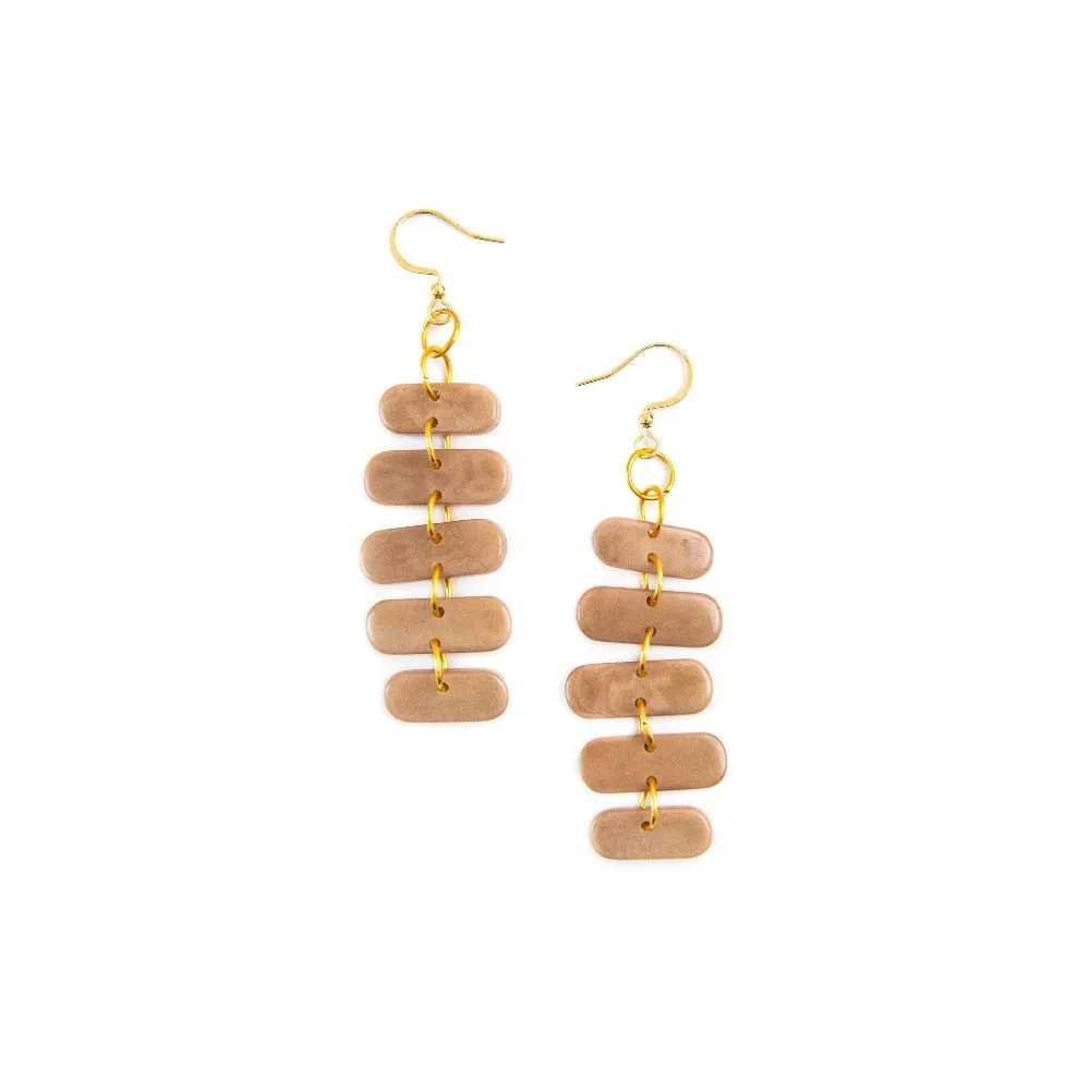 Fiorella Organic Tagua Earrings