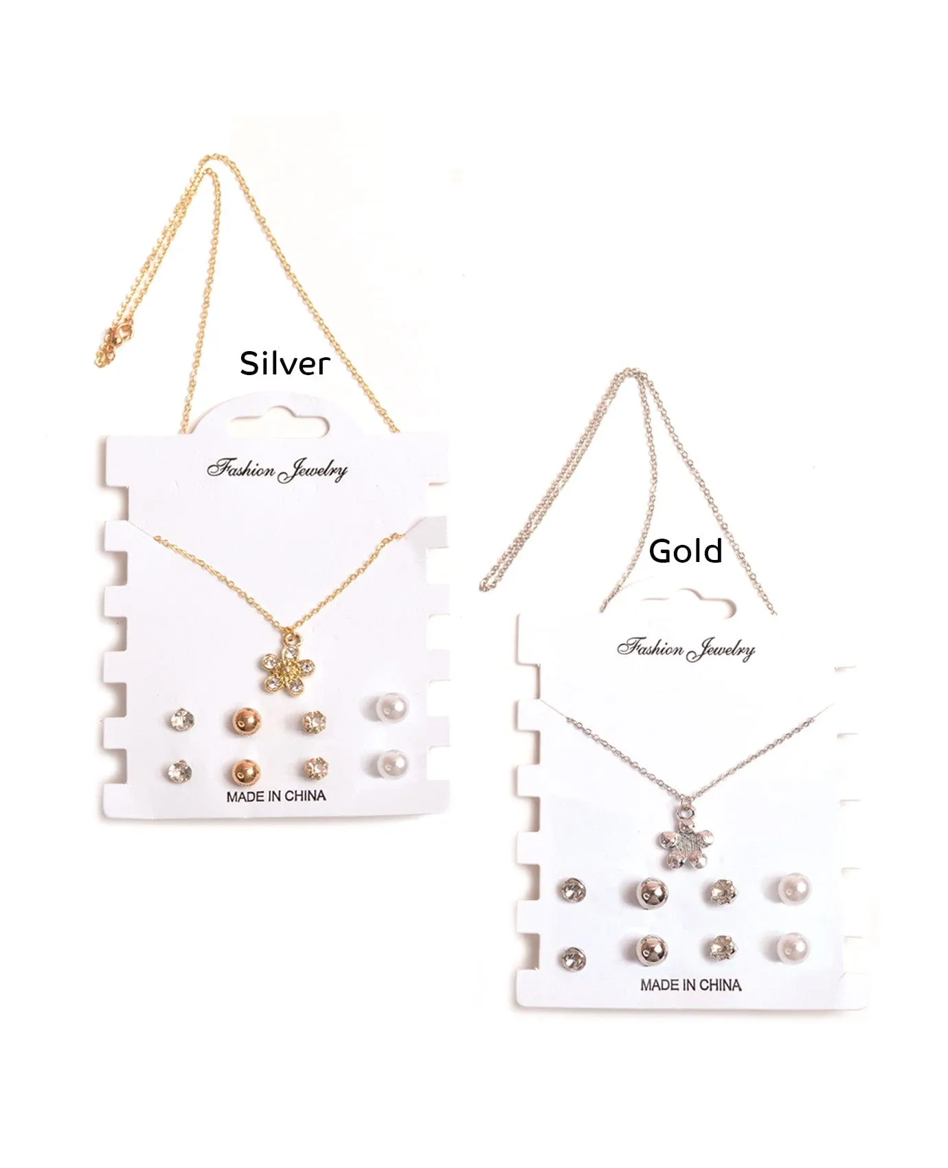 Flower Charm Necklace