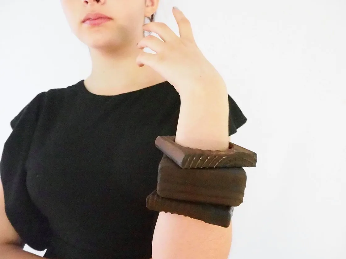 Geometric Square Bracelet Trio