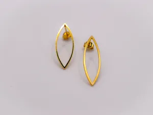Golden Leaf Elegance Earrings