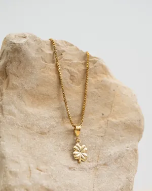 Goldfilled Necklace Charm Lucky