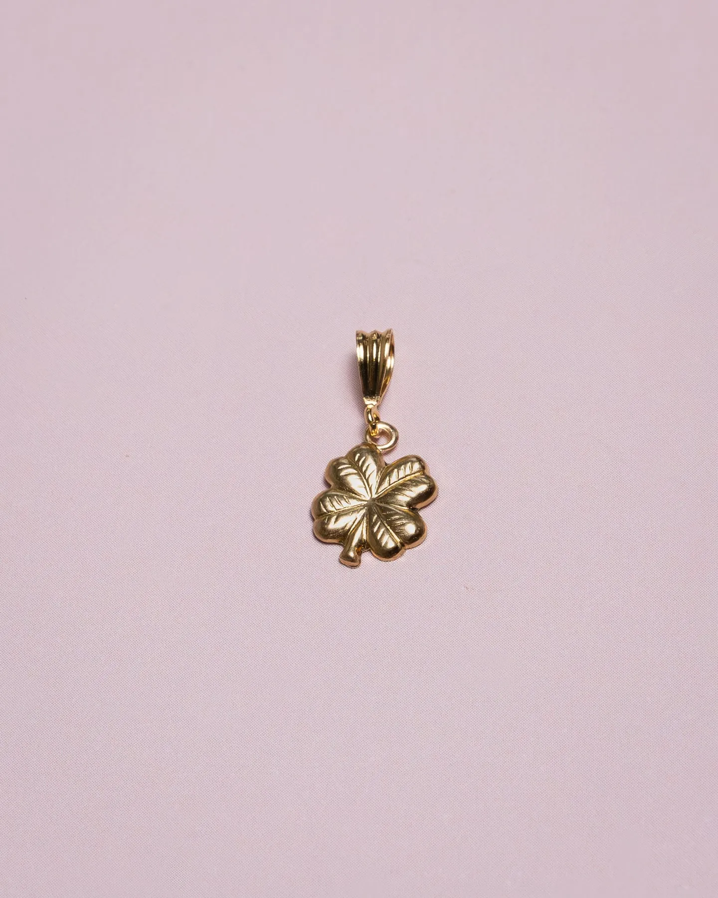 Goldfilled Necklace Charm Lucky