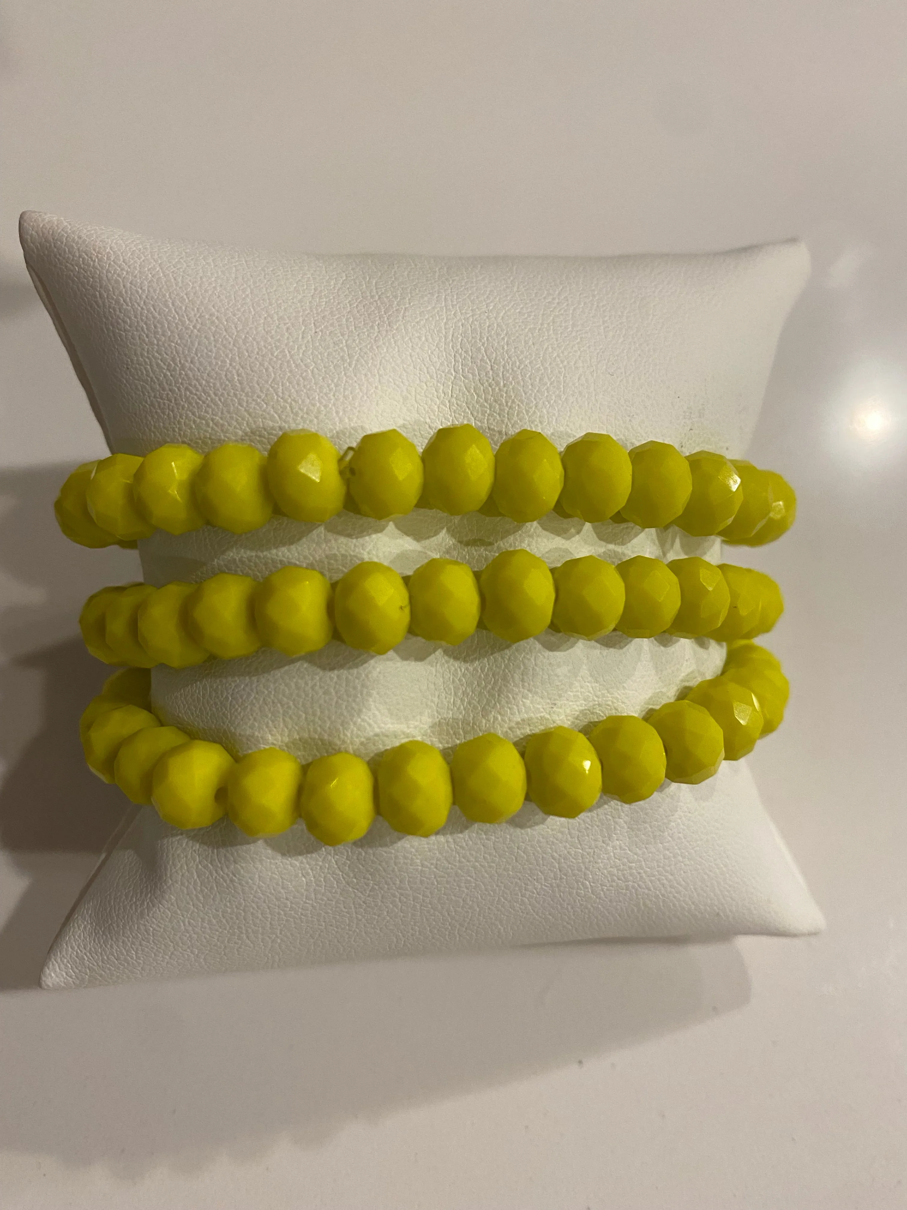 Gorgeous Small Hand Beaded Stretch Bracelets