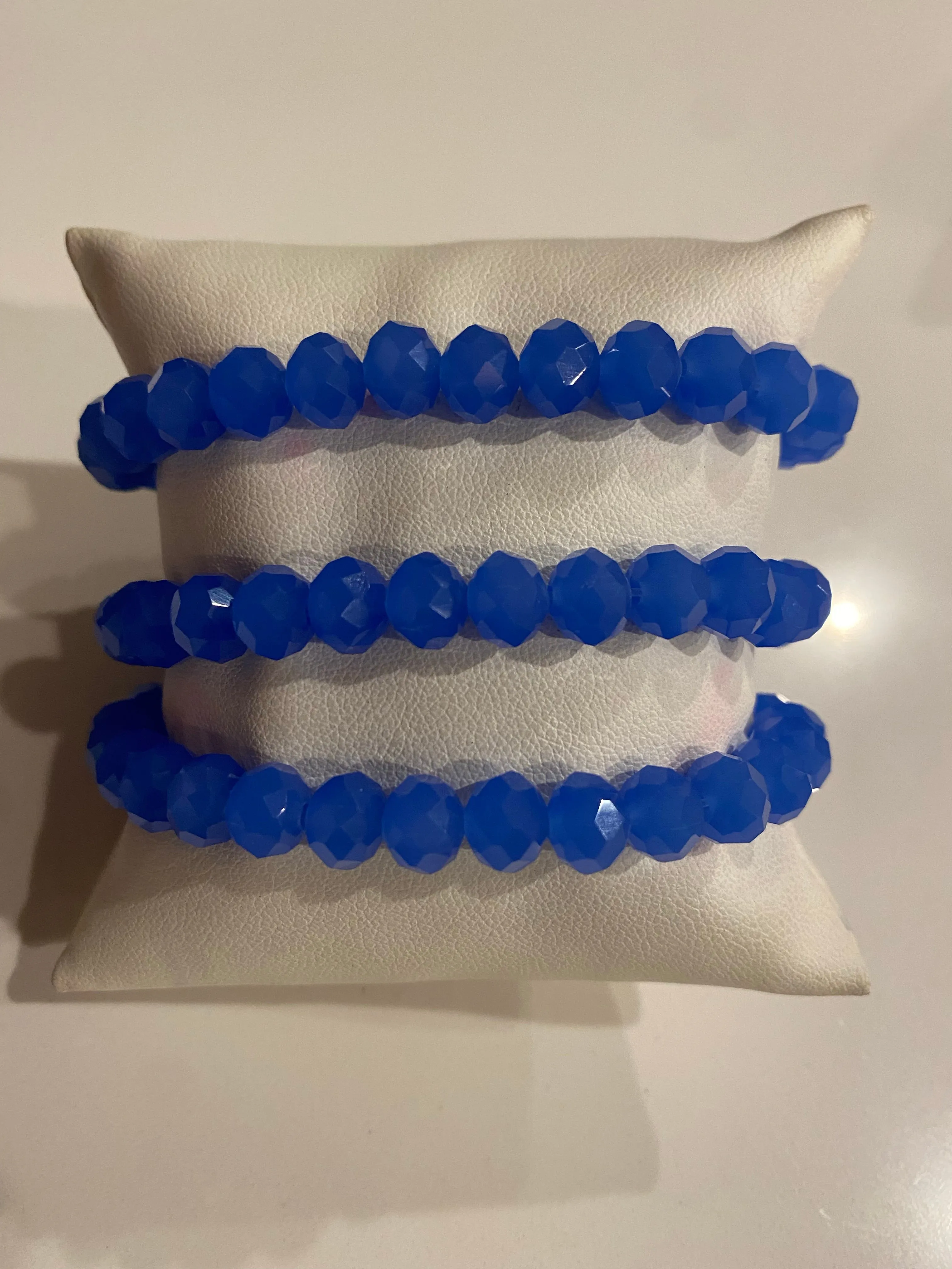 Gorgeous Small Hand Beaded Stretch Bracelets