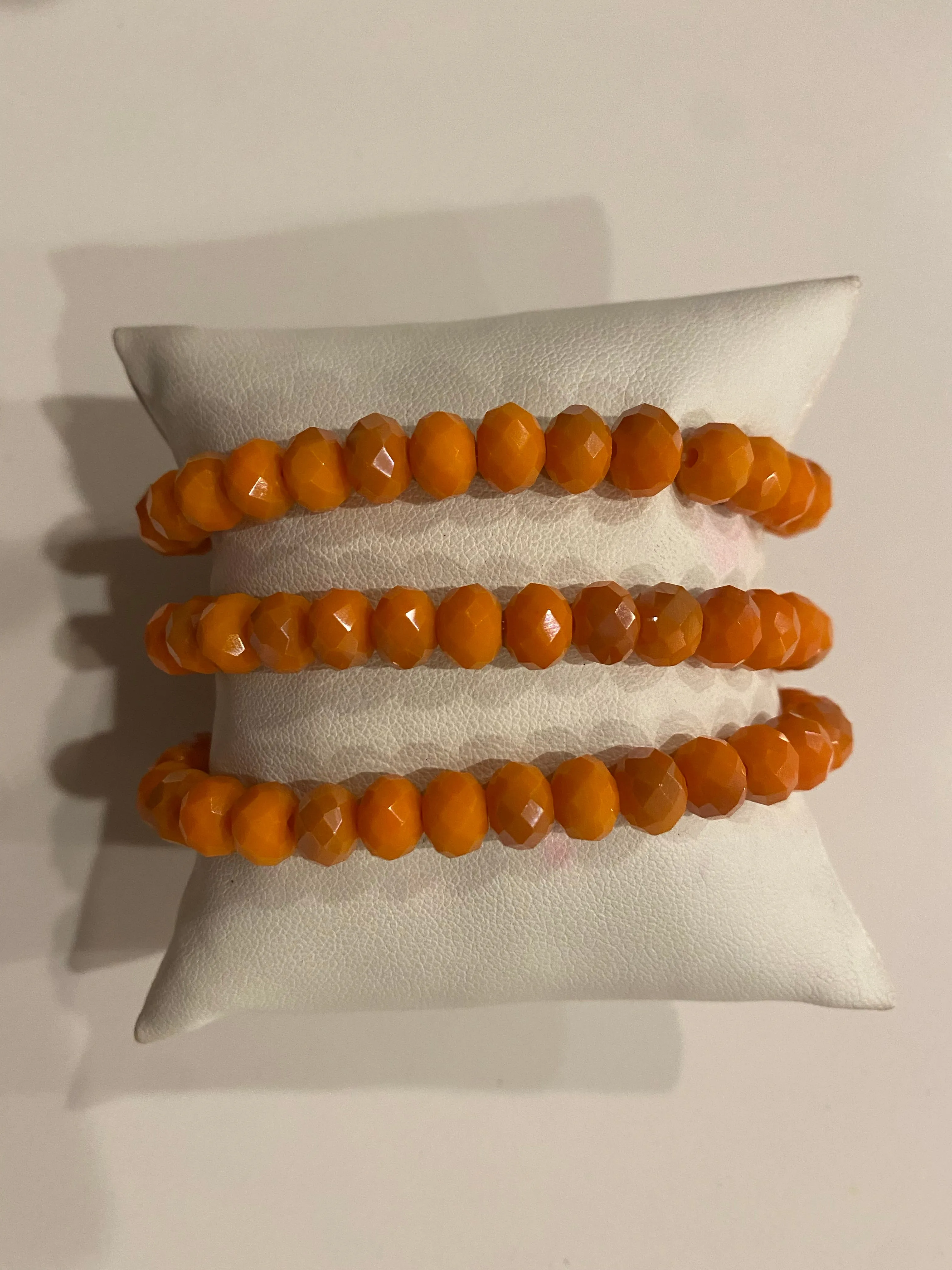 Gorgeous Small Hand Beaded Stretch Bracelets