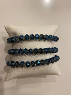 Gorgeous Small Hand Beaded Stretch Bracelets