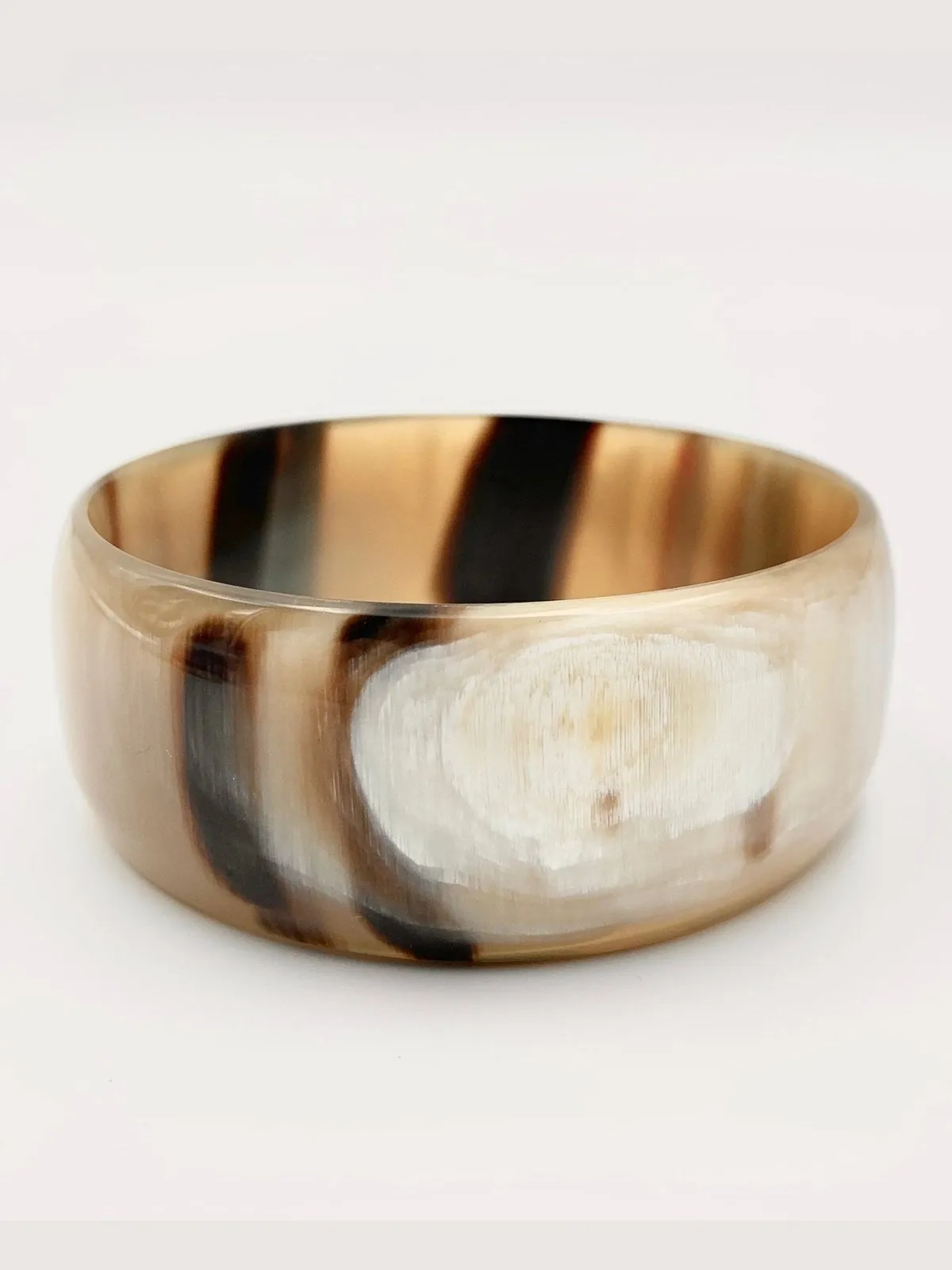 Horn Bangle - Wide
