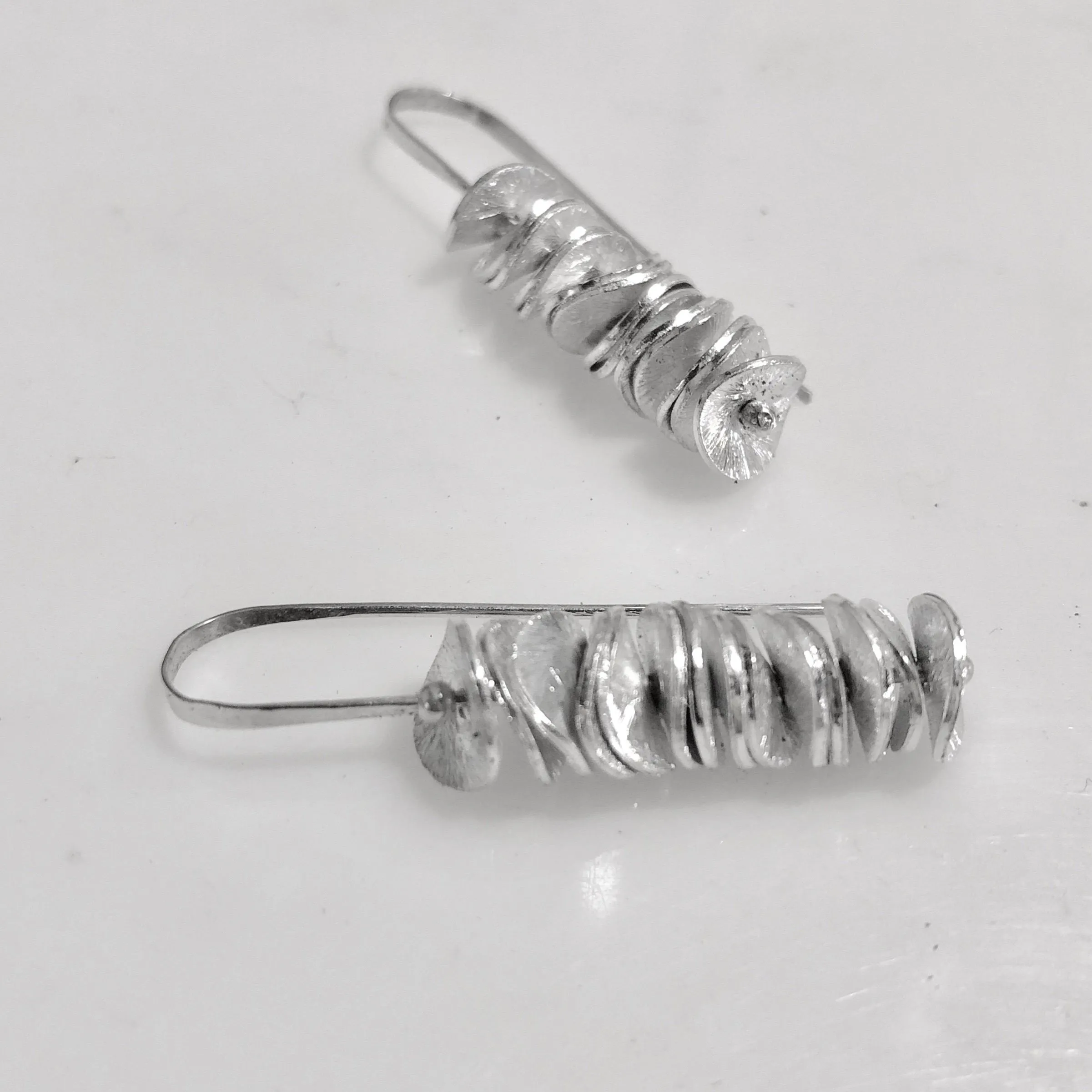 Lotus Stacker earrings