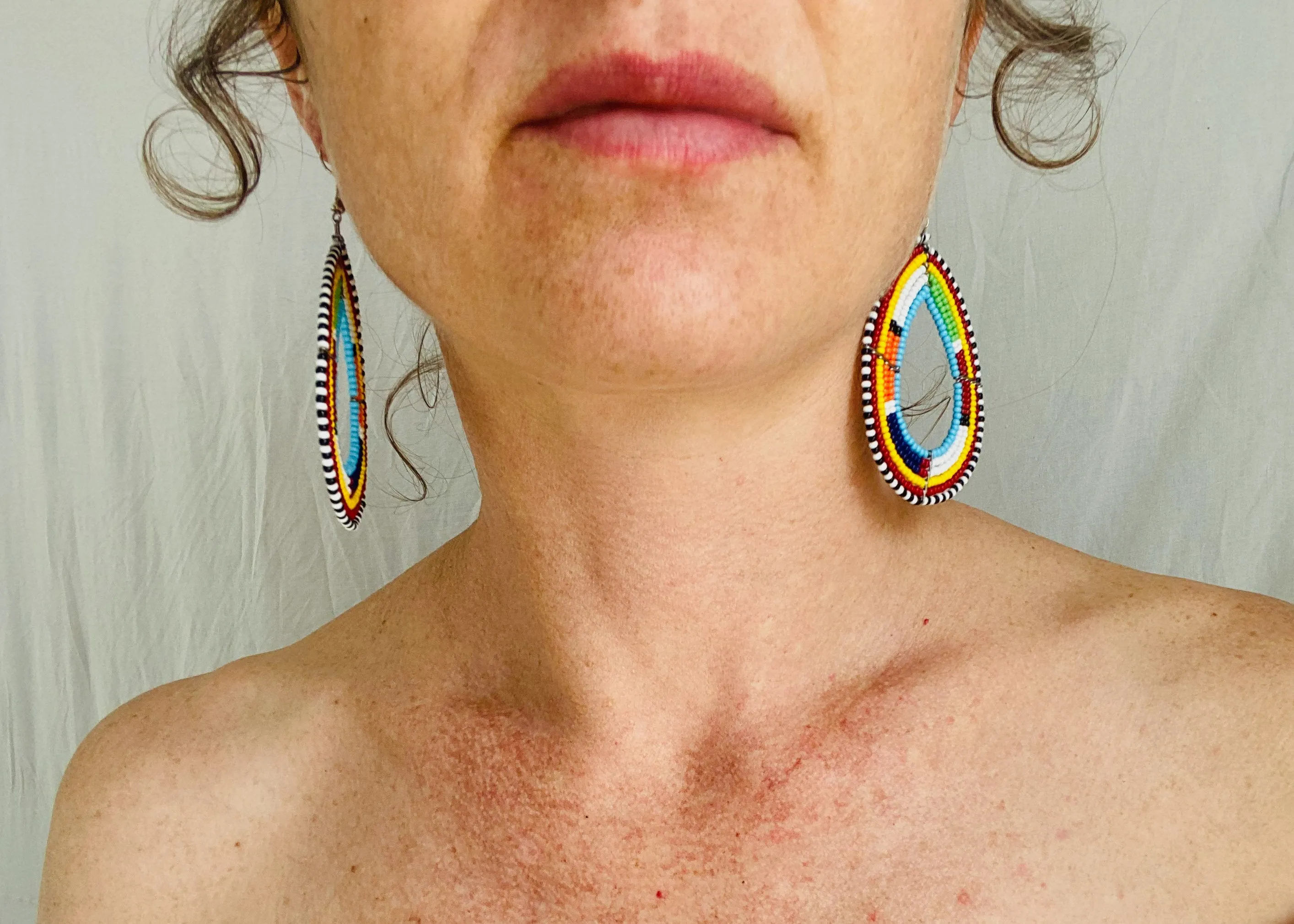 Masaai Beaded Earrings.