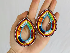 Masaai Beaded Earrings.