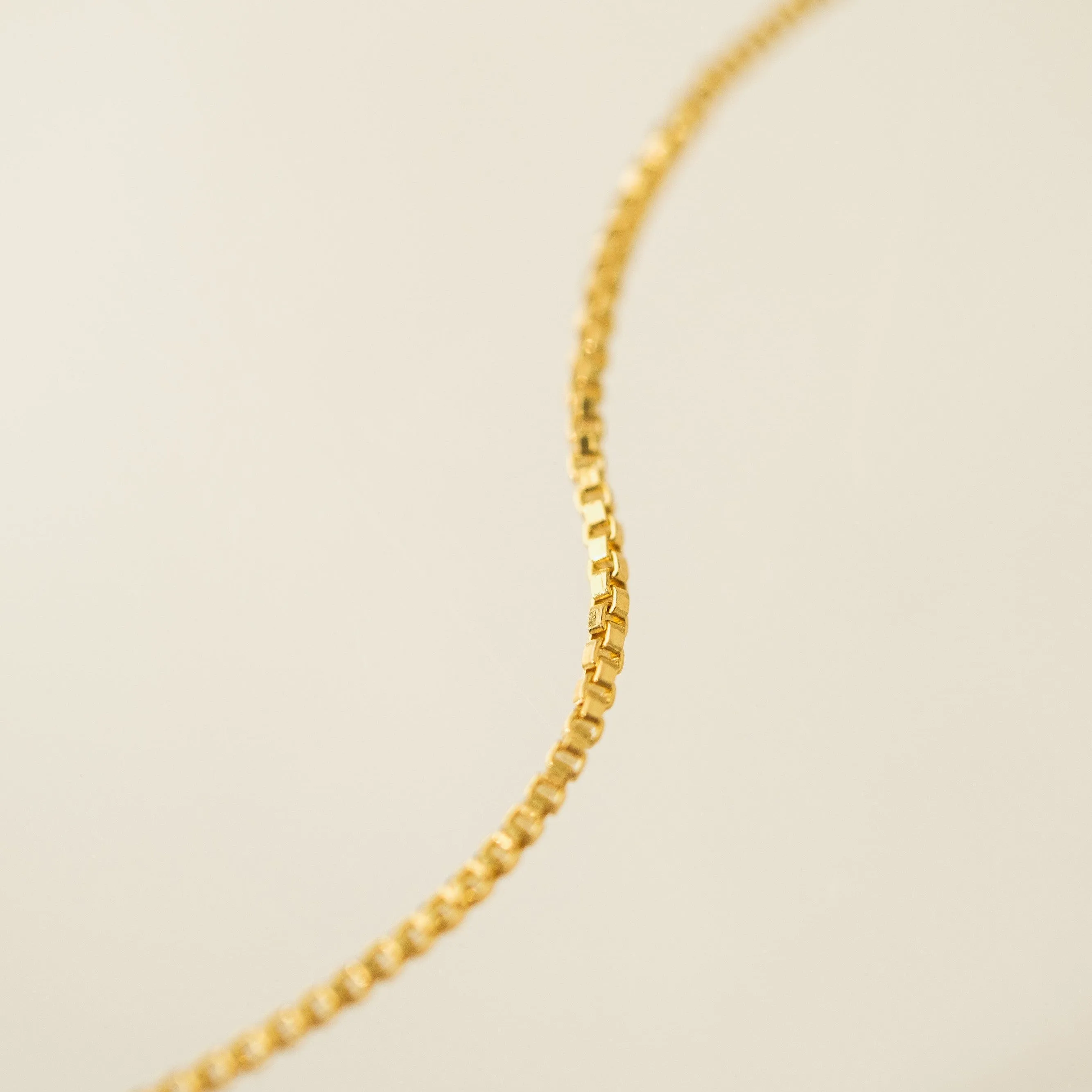 November Birthstone Gold-Filled Necklace
