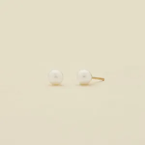 Pearl Stud Earrings