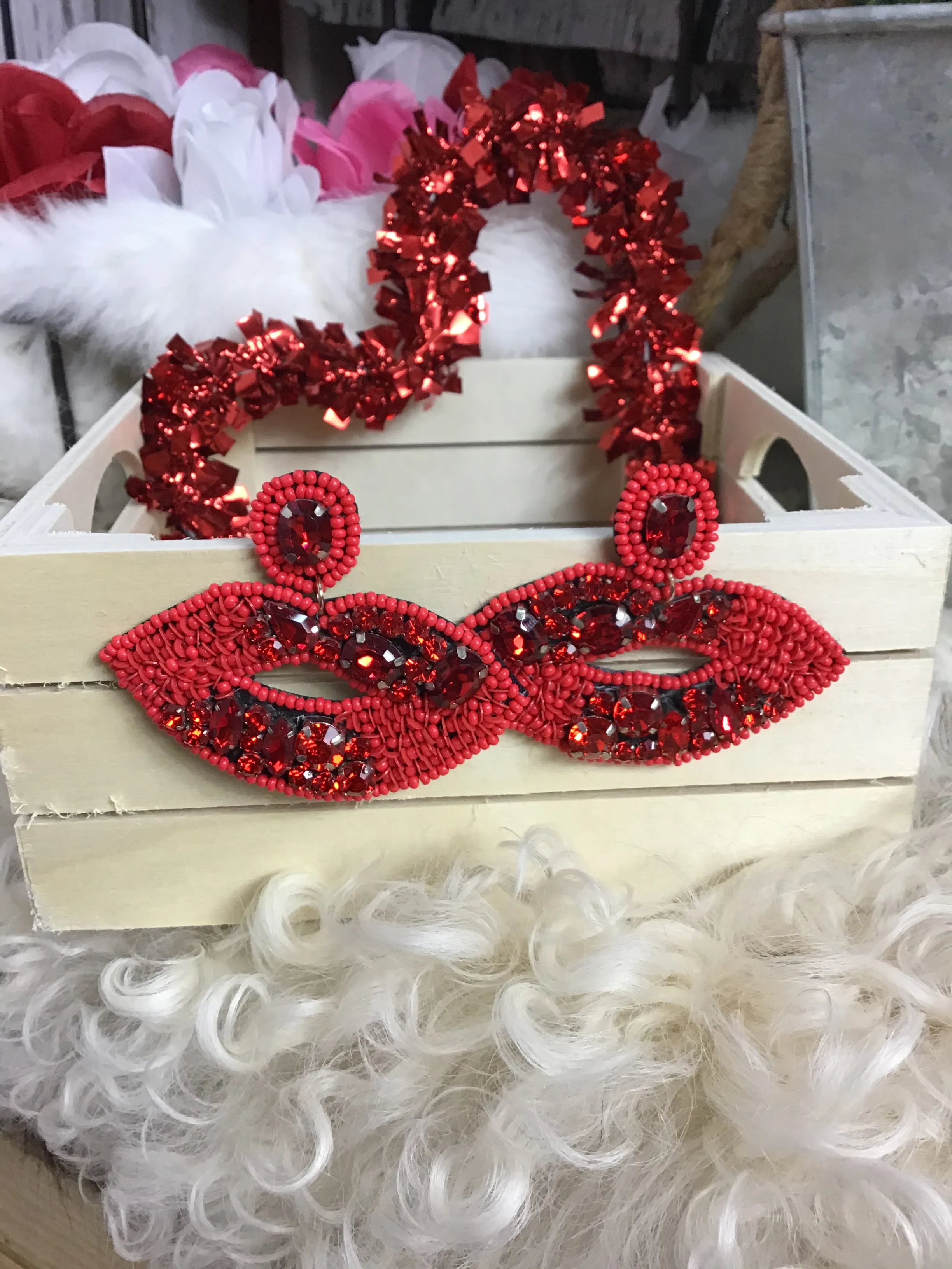 The Lip Smacking Earrings