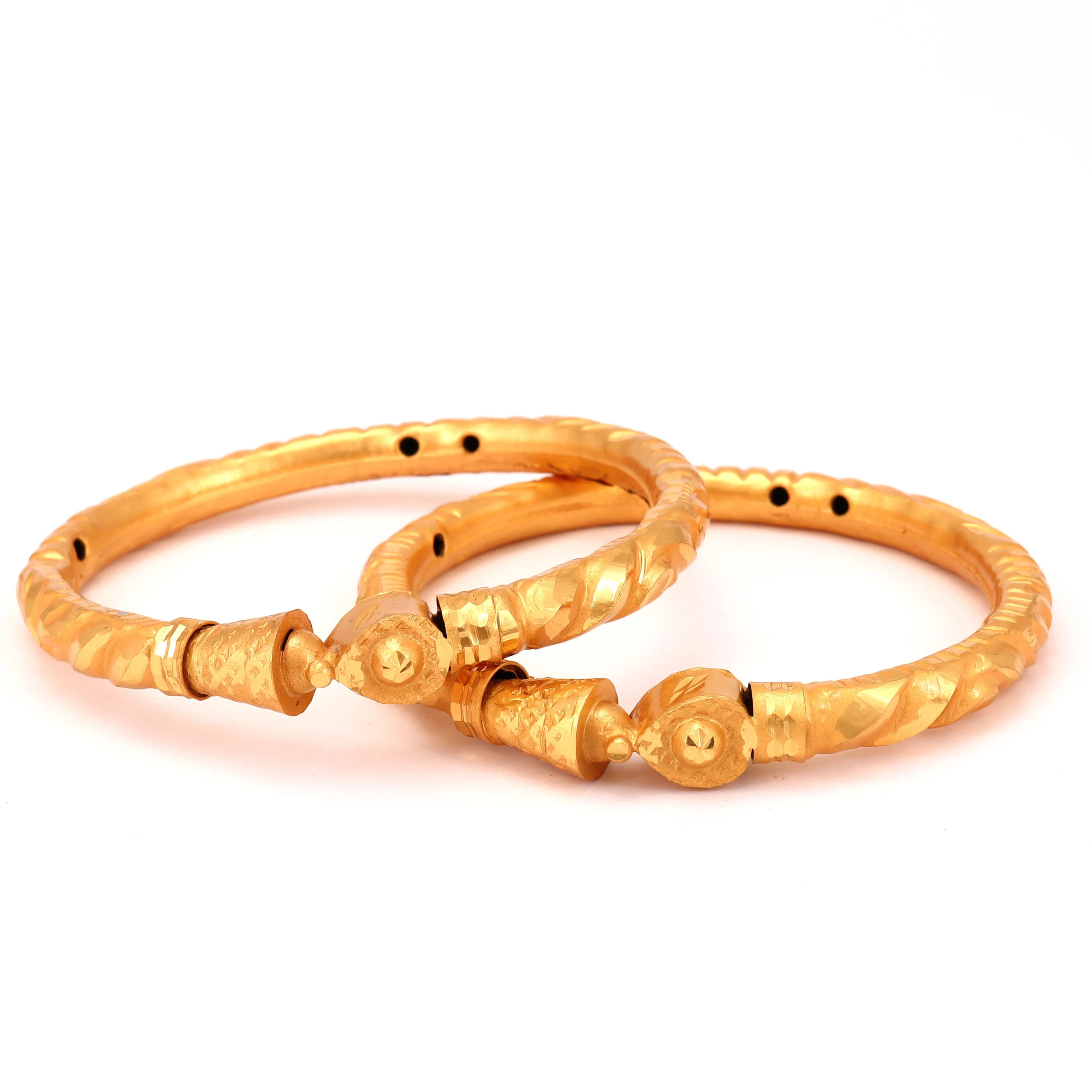 Thin Dual Mukh Bala - Two  Pieces | Bengali Taditional Collection