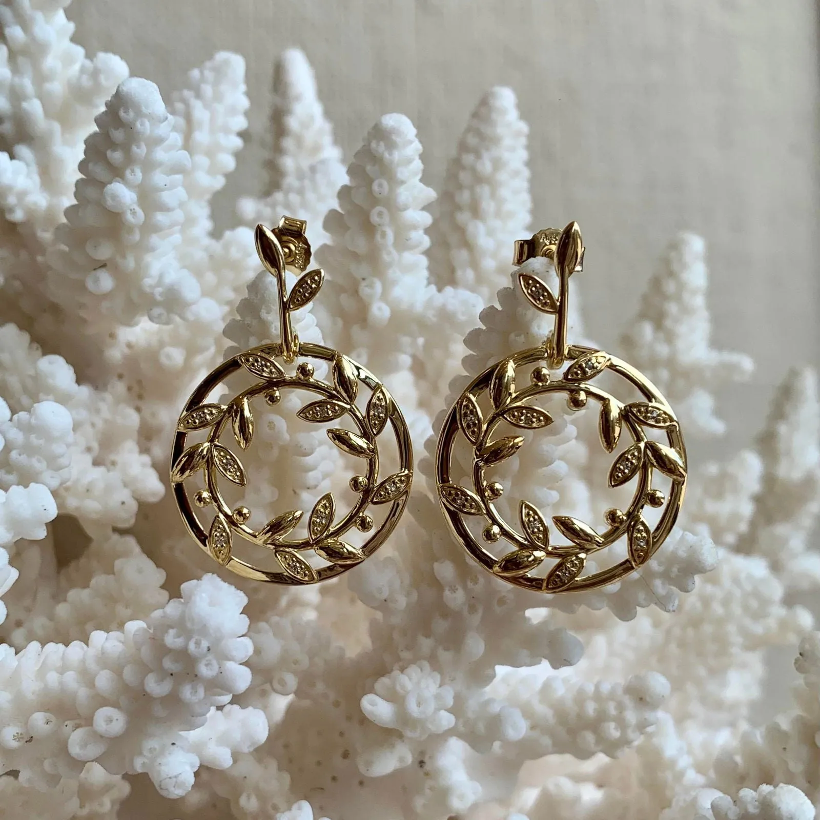 Wreath Earrings
